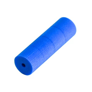 Manchon mousse bleu 30x100mm