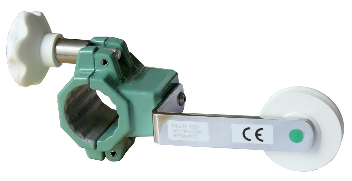 Poulie ouverte fixe à mâchoire 1 Poulie ouverte fixe à mâchoire